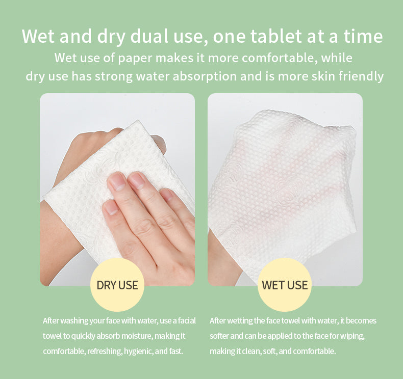 مناديل وجه قطنية فاخرة رول - USTEL

USTEL Premium Cotton Face Towel Roll