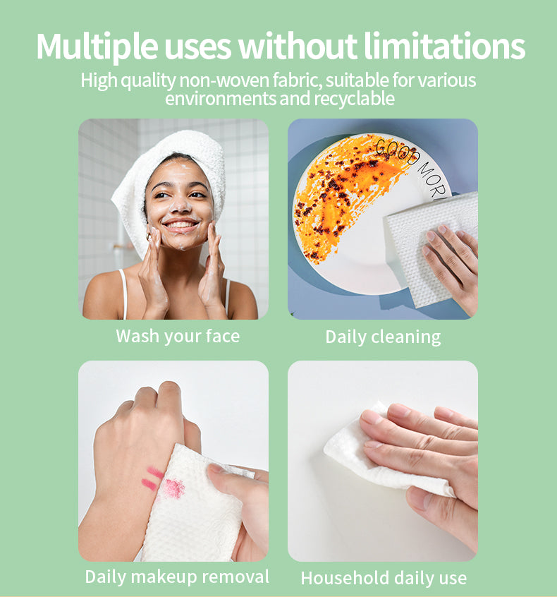 مناديل وجه قطنية فاخرة رول - USTEL

USTEL Premium Cotton Face Towel Roll
