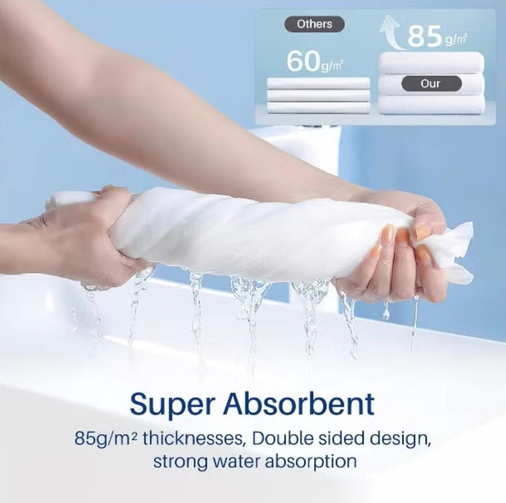 USTEL Soft Disposable Bath Towel 70×140 cm | منشفة استحمام ناعمة للاستعمال الواحد