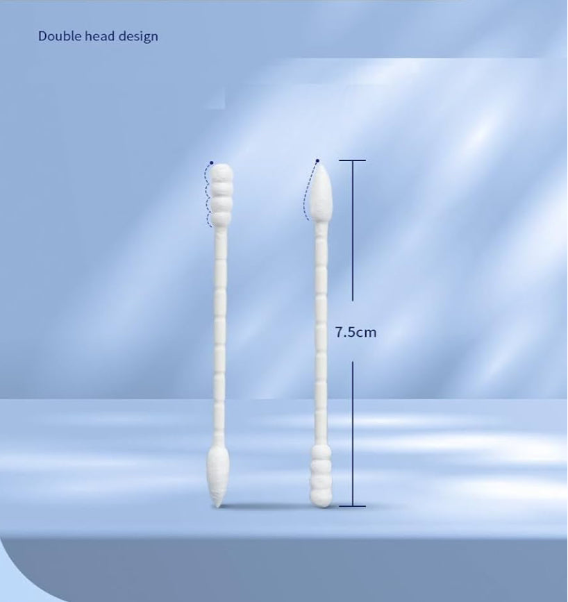 أعواد قطن مزدوجة الرأس – 200 عود | USTEL

USTEL Double-Headed Cotton Swabs – 200 PCS