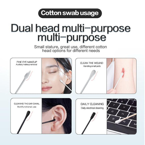 Premium Cotton Swabs(Cat Box)
أعواد قطنية الفاخرة