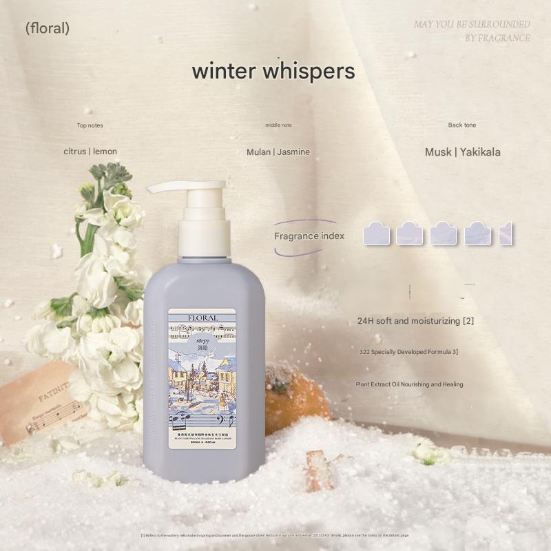 ROOPY Floral Body Lotion – Winter Whispers | Deep Moisturizing Body Lotion 250ml

لوشن الجسم ROOPY فلورال – وينتر ويسبرز | ترطيب عميق 250 مل